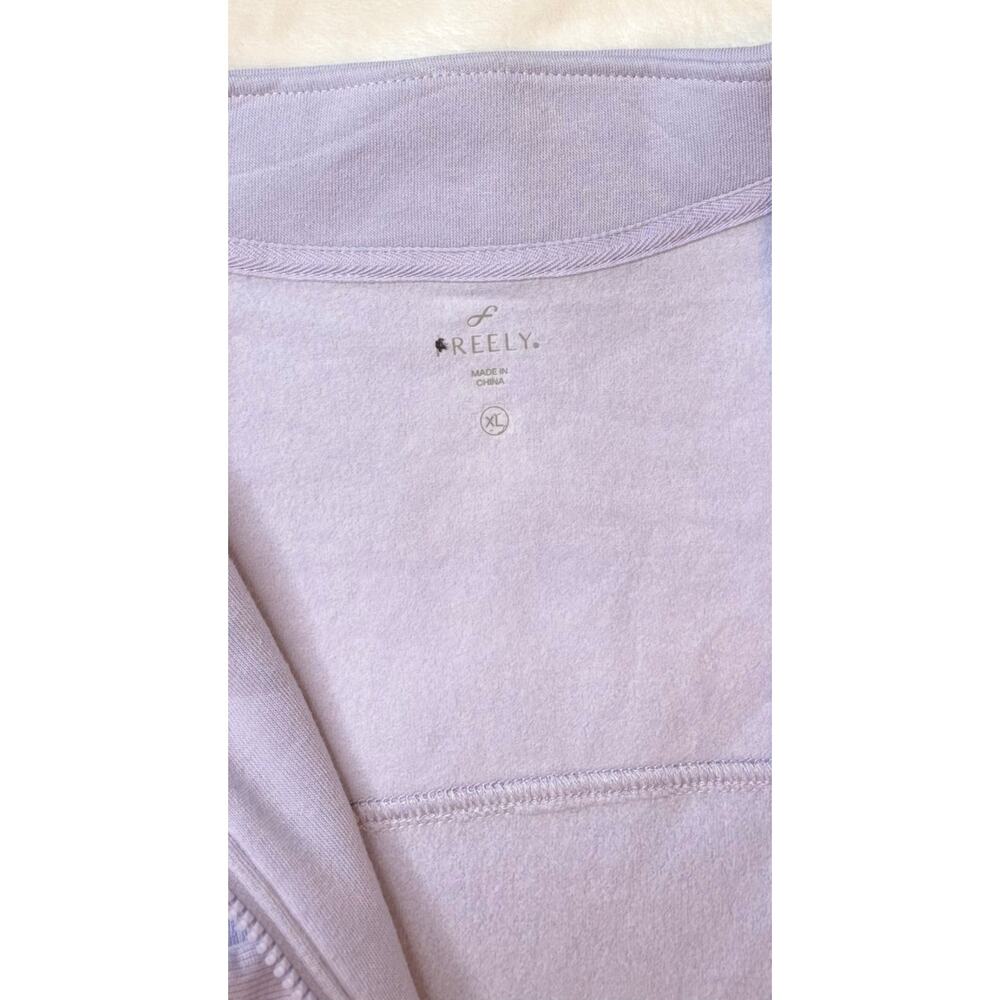 Freely Women’s XL Full Zip Lt Purple Jacket NWOTs - Picture 2 of 3